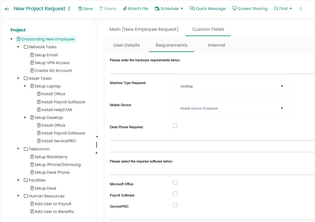 Forms & Customization 